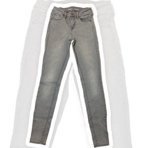 Old Navy Grey Rockstar Skinny Jeans- size 0